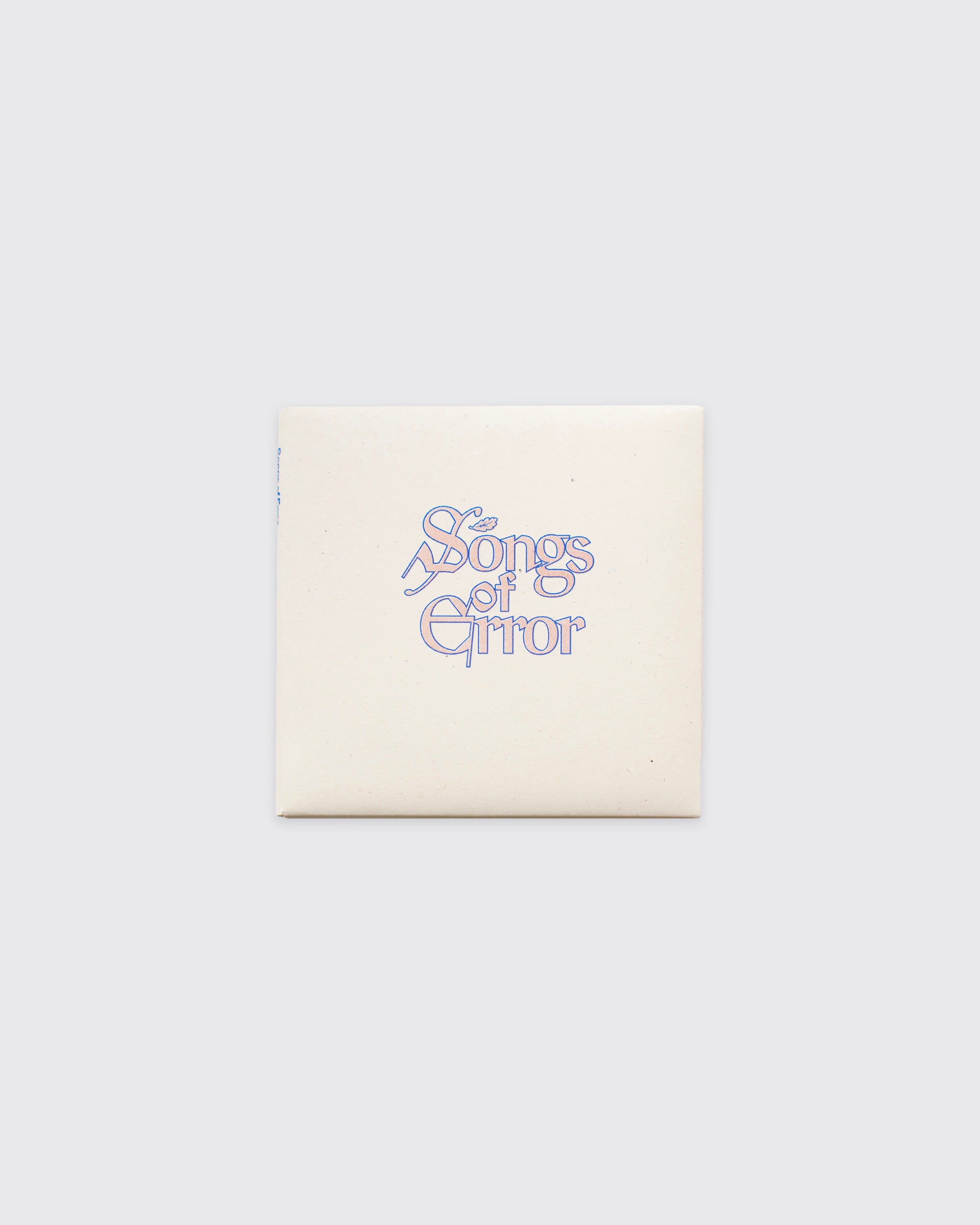 Songs of Error